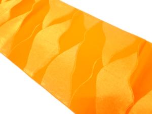 アンティーク　山並模様織り出し全通袋帯（材料）